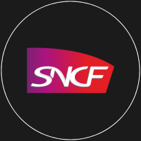 Logo de la sncf partenaire de smart escape game